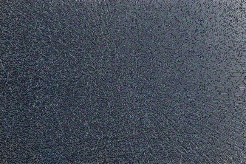 Za horyzontem 2 | druk solventowy na powierzchni lustrzanej | 100 x 150 cm